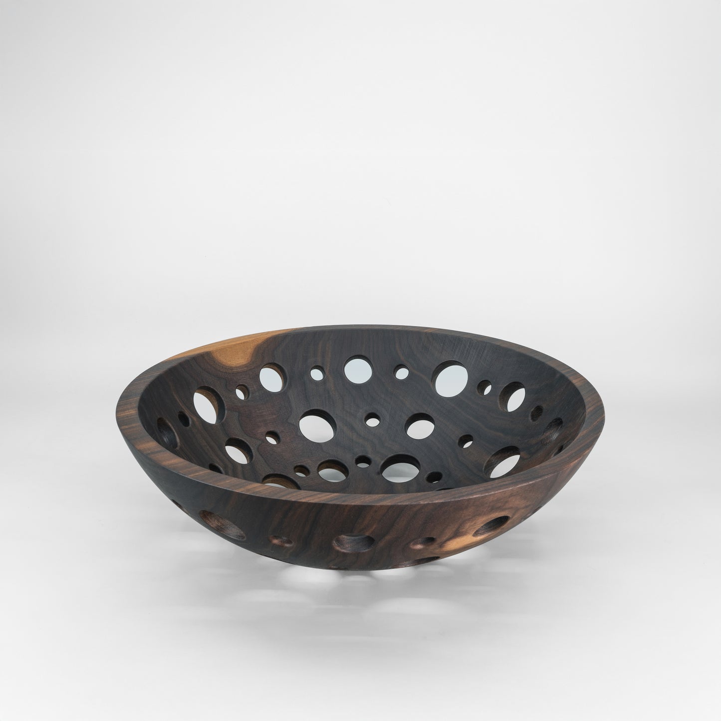 15" Wooden Fruit Bowl