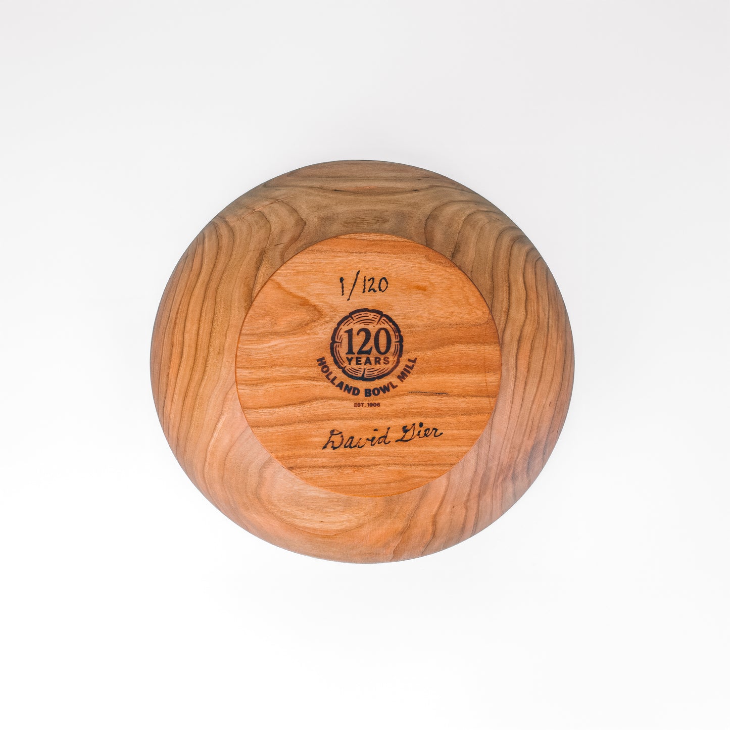 120th Anniversary Bowl | Signed by Dave Gier