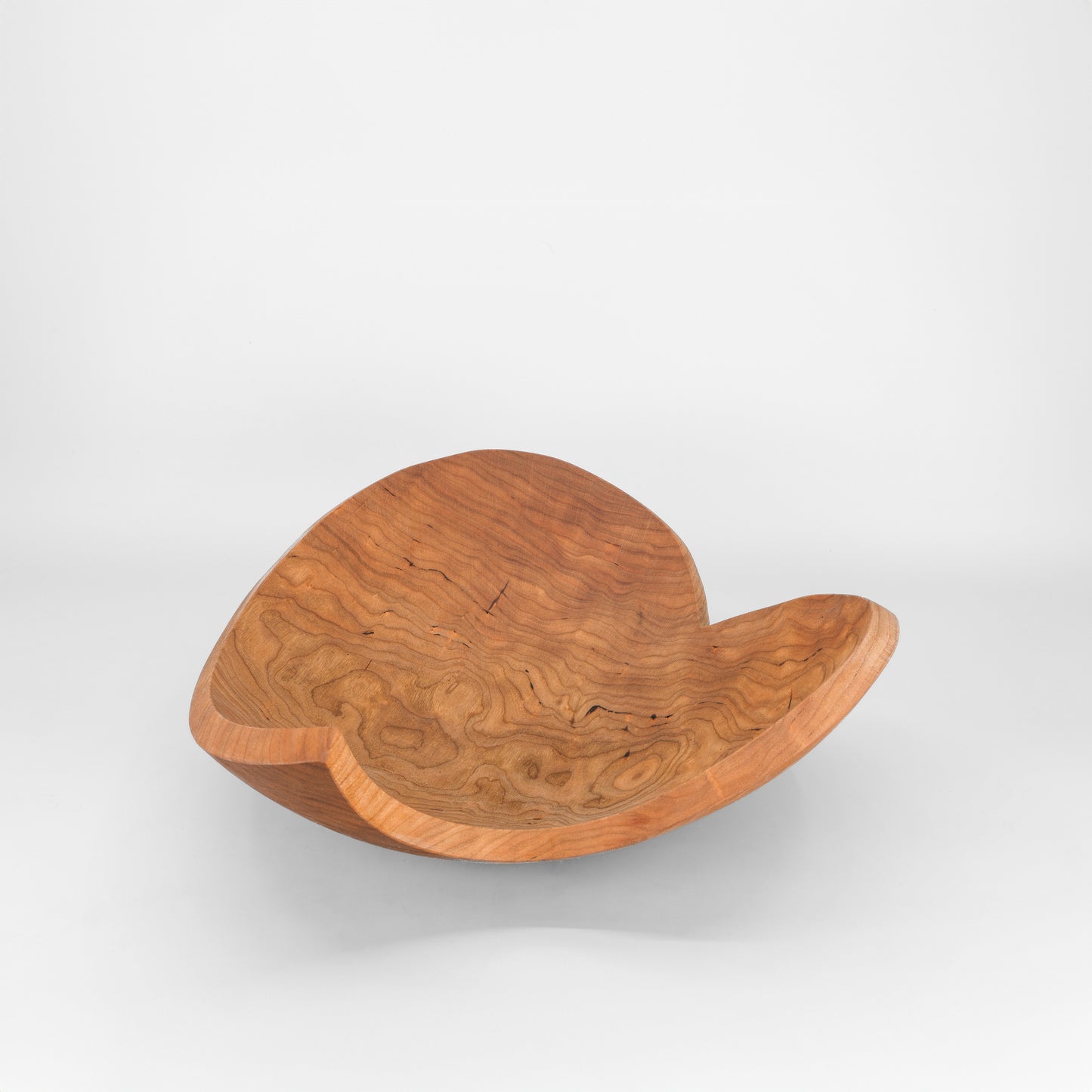 15" Wooden Heart Bowl