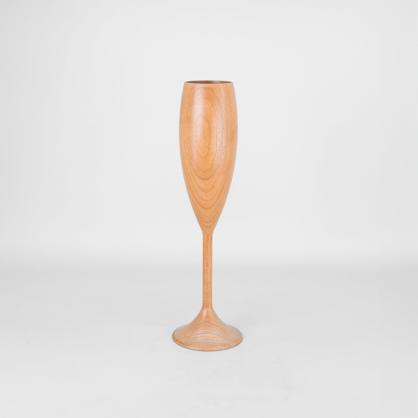 Classic Wooden Wine Flutes
