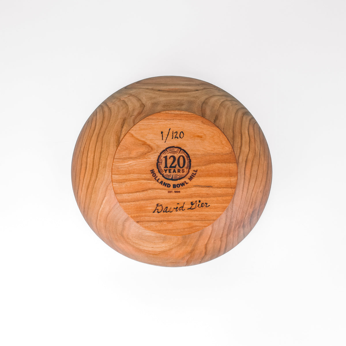 120th Anniversary Bowl | Signed by Dave Gier