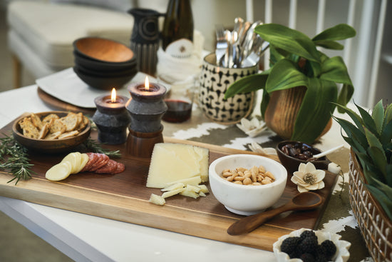 Double Live Edge Cutting & Presentation Board