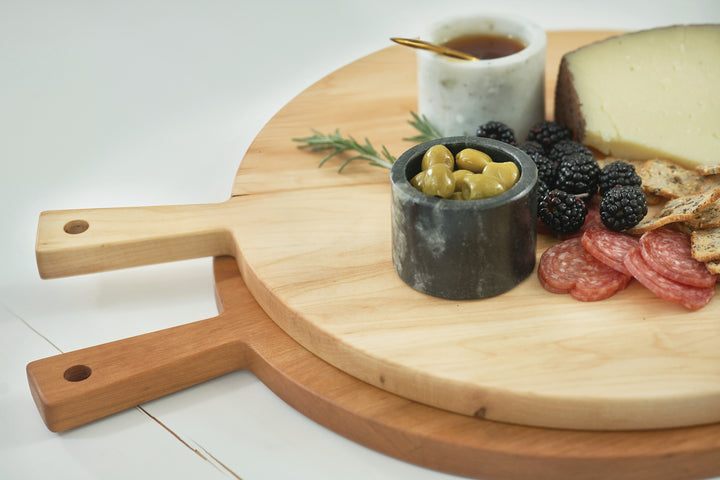 Round Wooden Serving Board