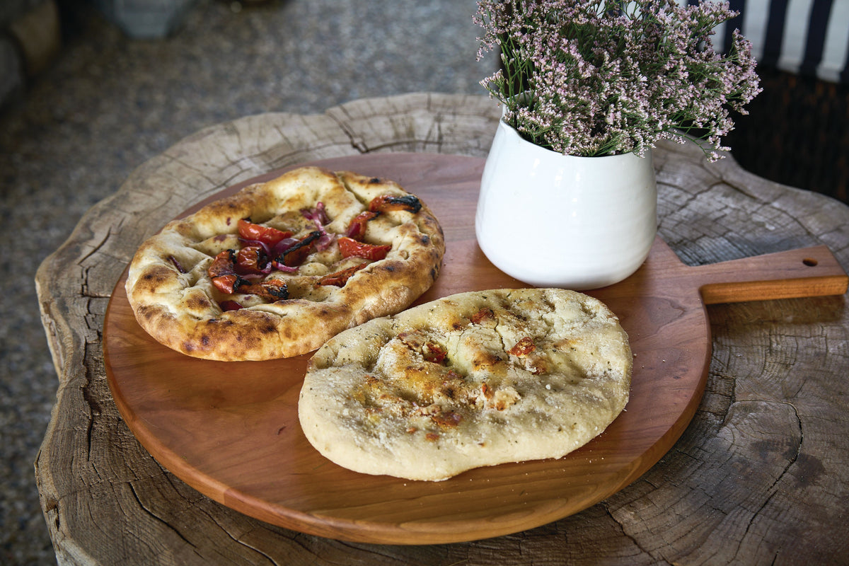 Round Wooden Serving Board