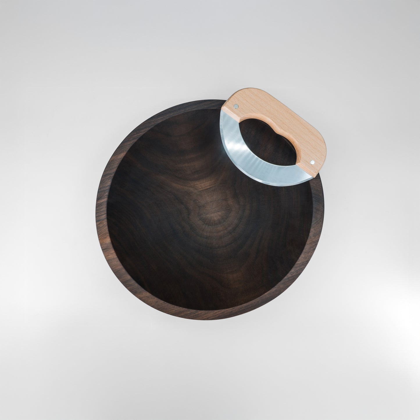 12" Wooden Chopping Bowl Set
