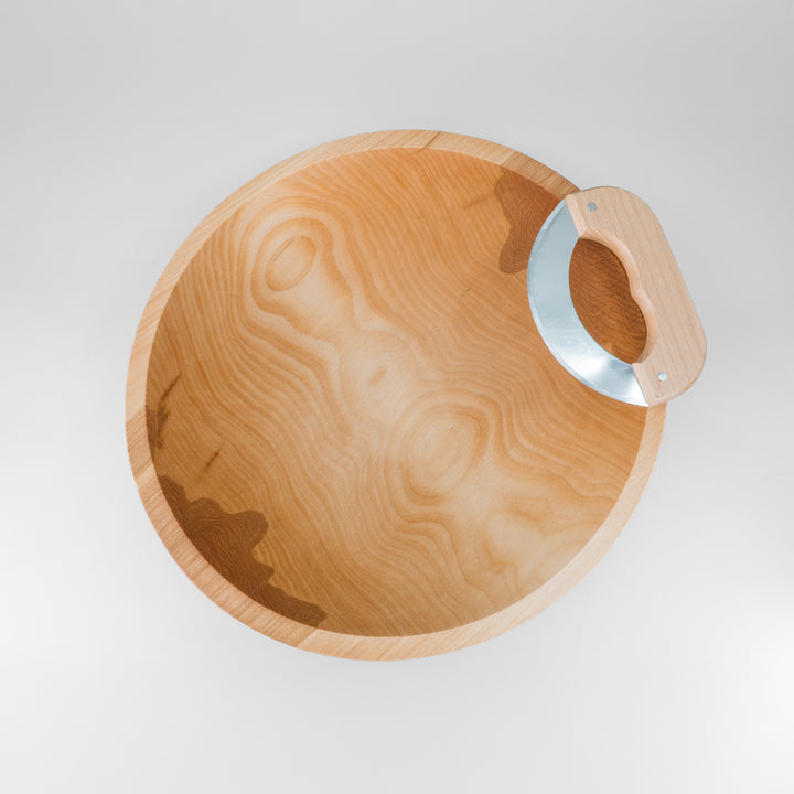 15" Wooden Chopping Bowl Set