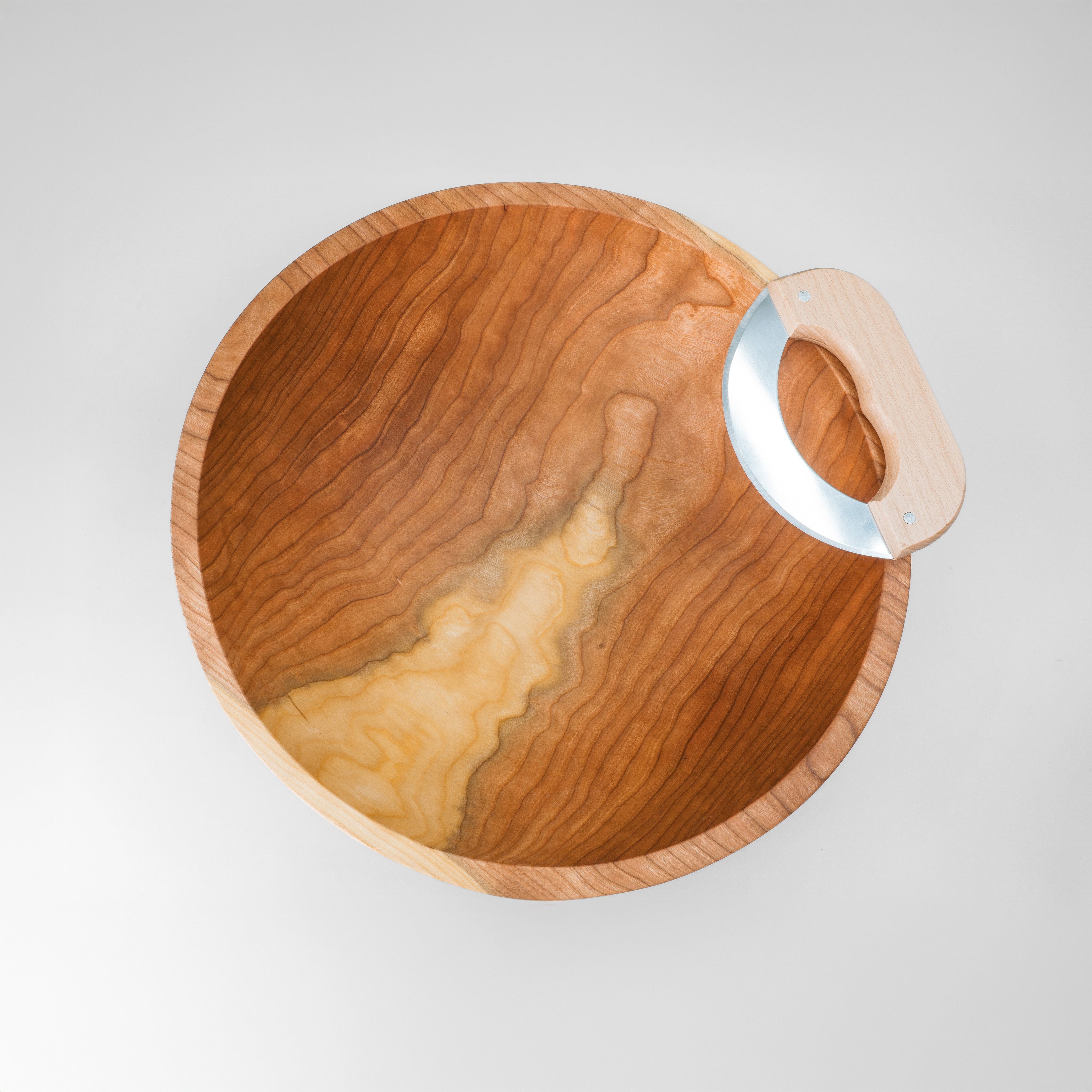 15" Wooden Chopping Bowl Set
