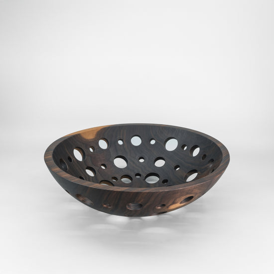 15" Wooden Fruit Bowl
