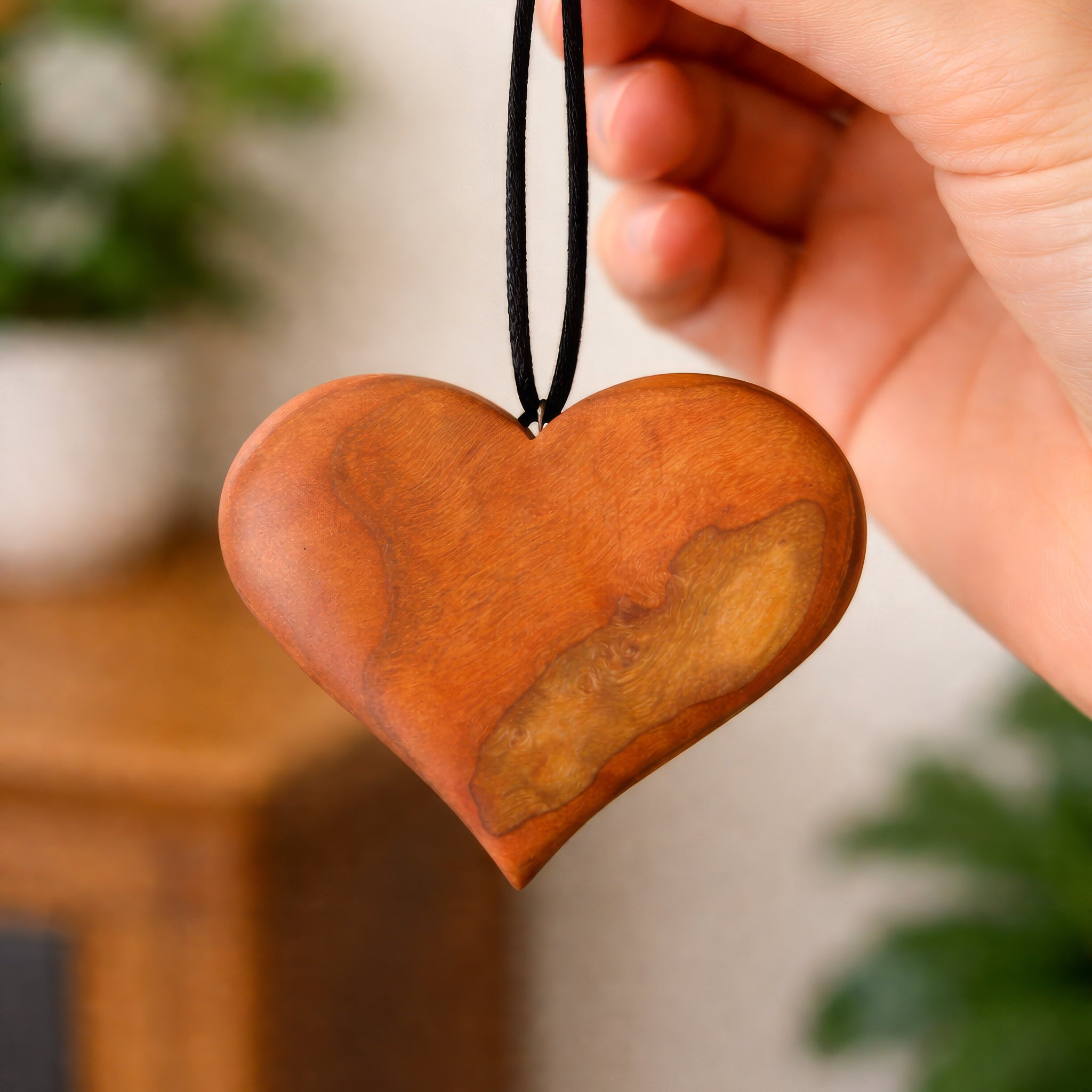Wooden Heart Ornament