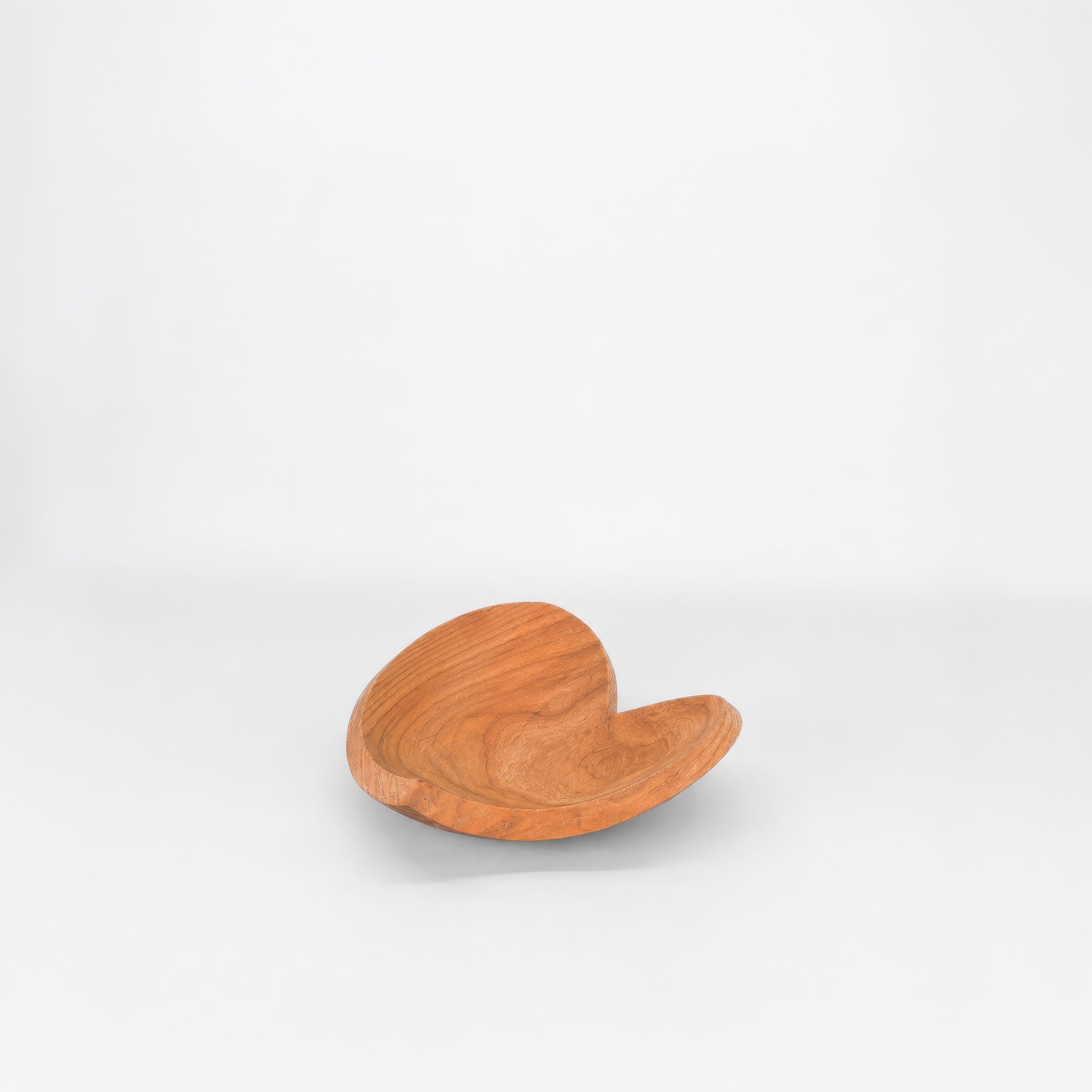 7" Wooden Heart Bowl