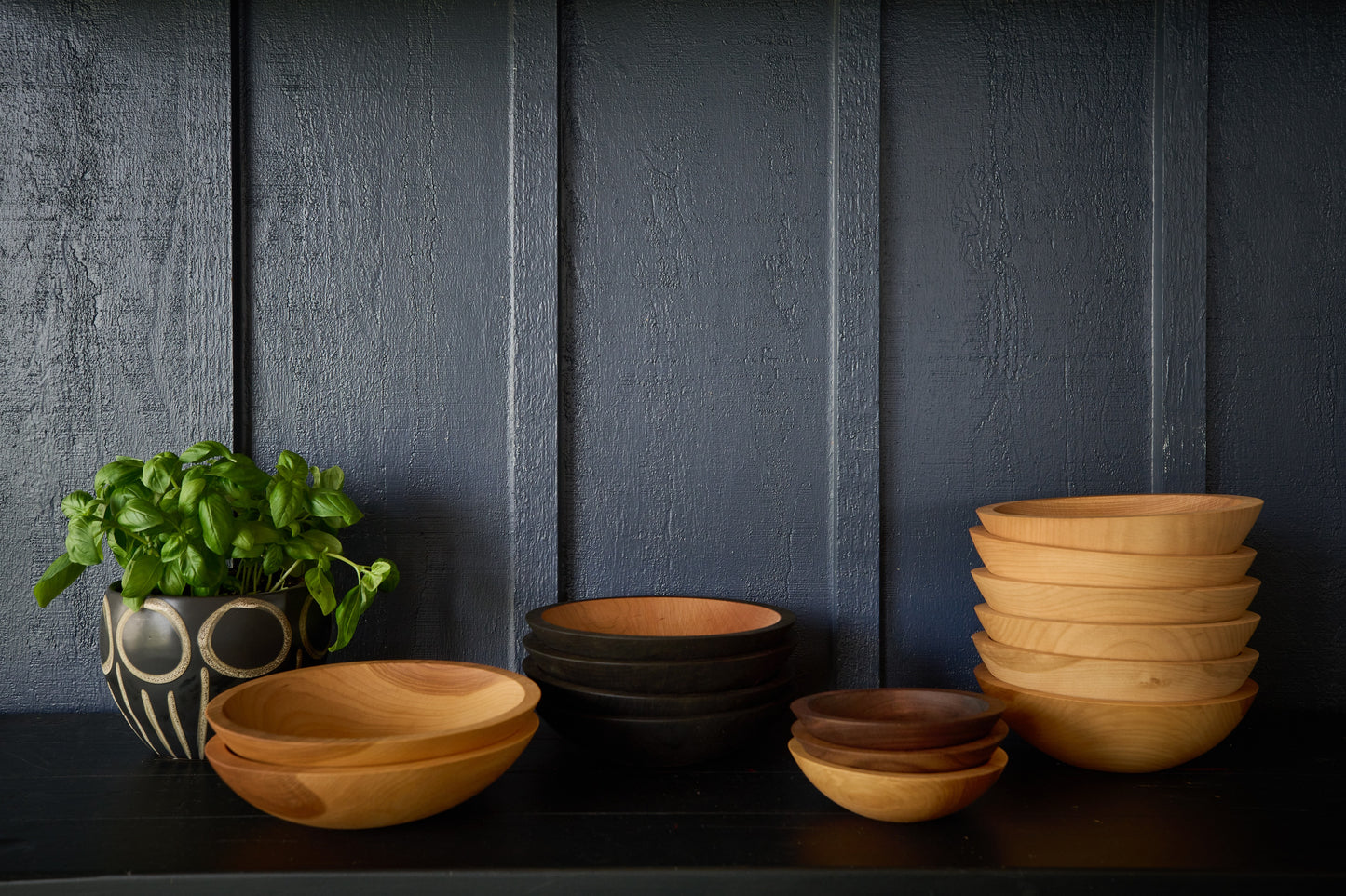 9" Wooden Bowl