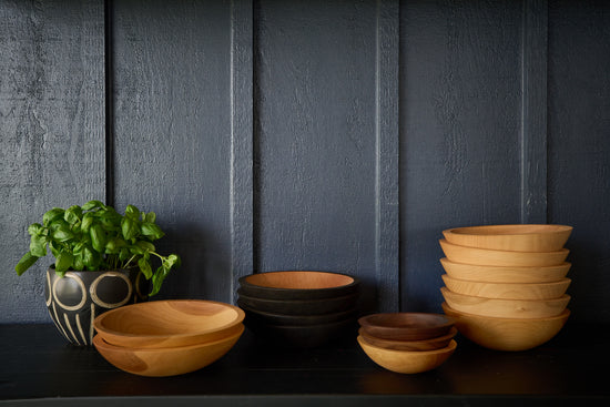 9" Wooden Bowl