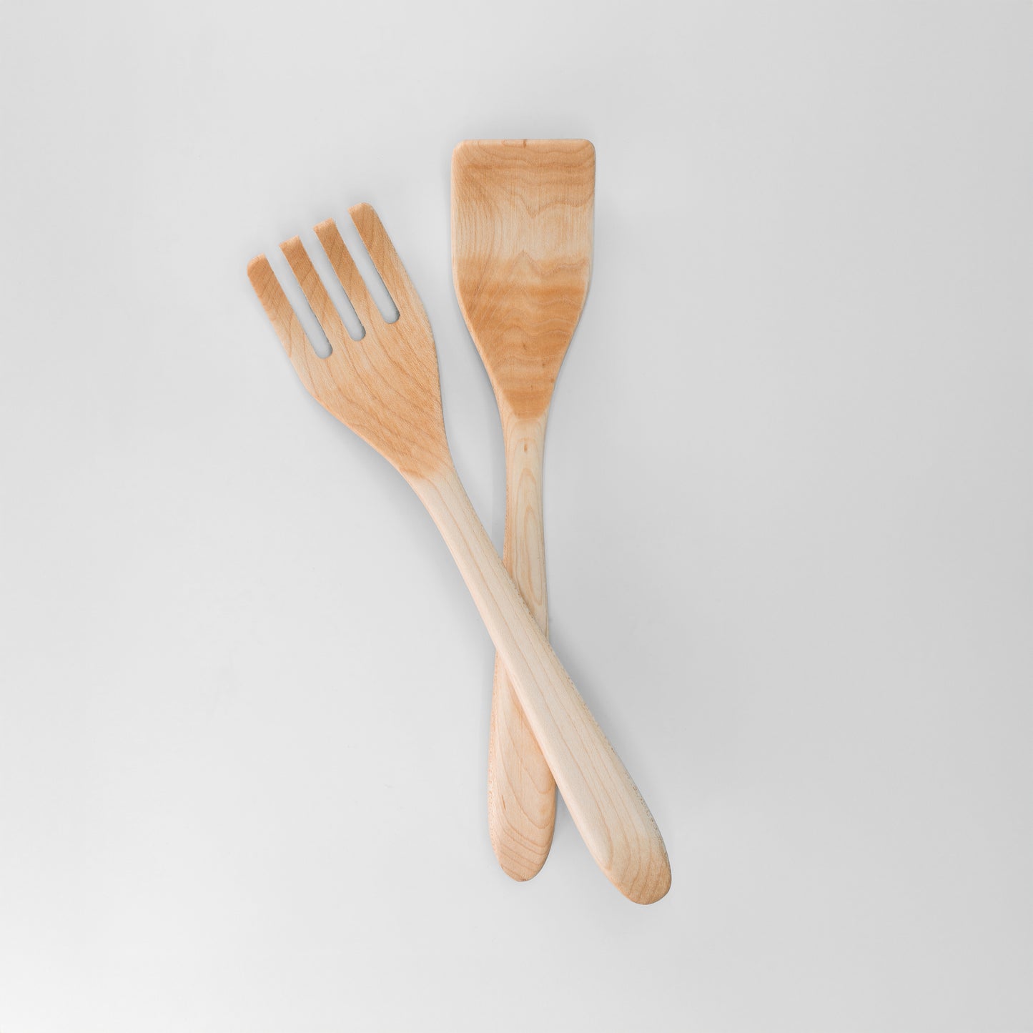 Standard Wooden Salad Utensil Set