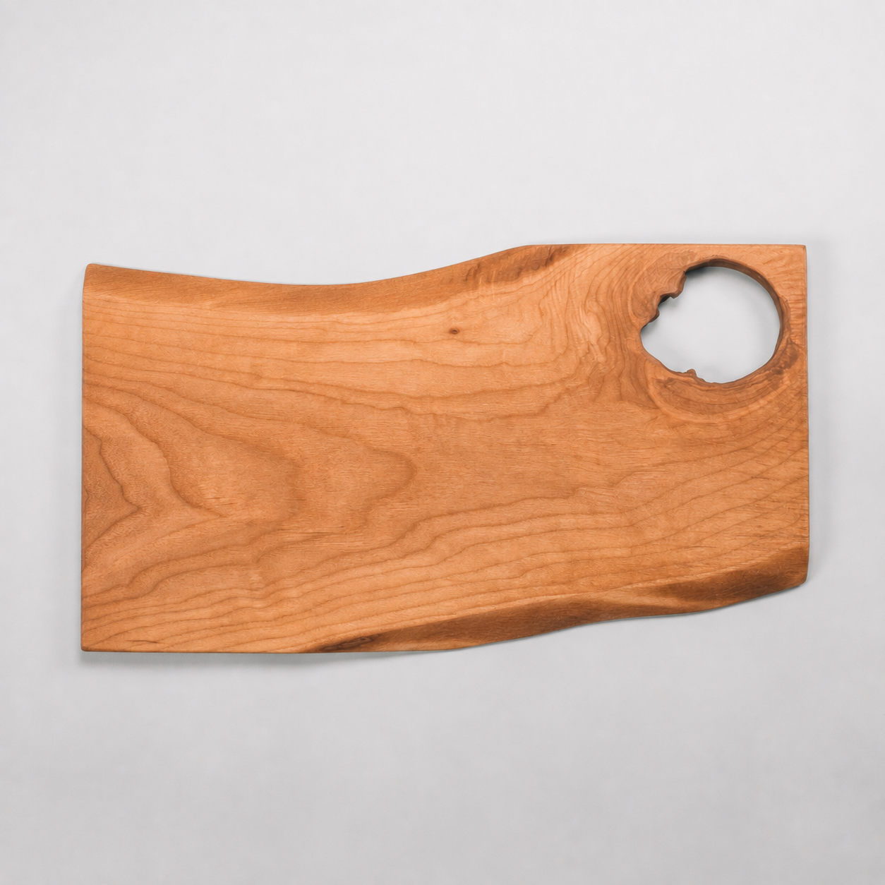 Wavy Wooden Cutting Board