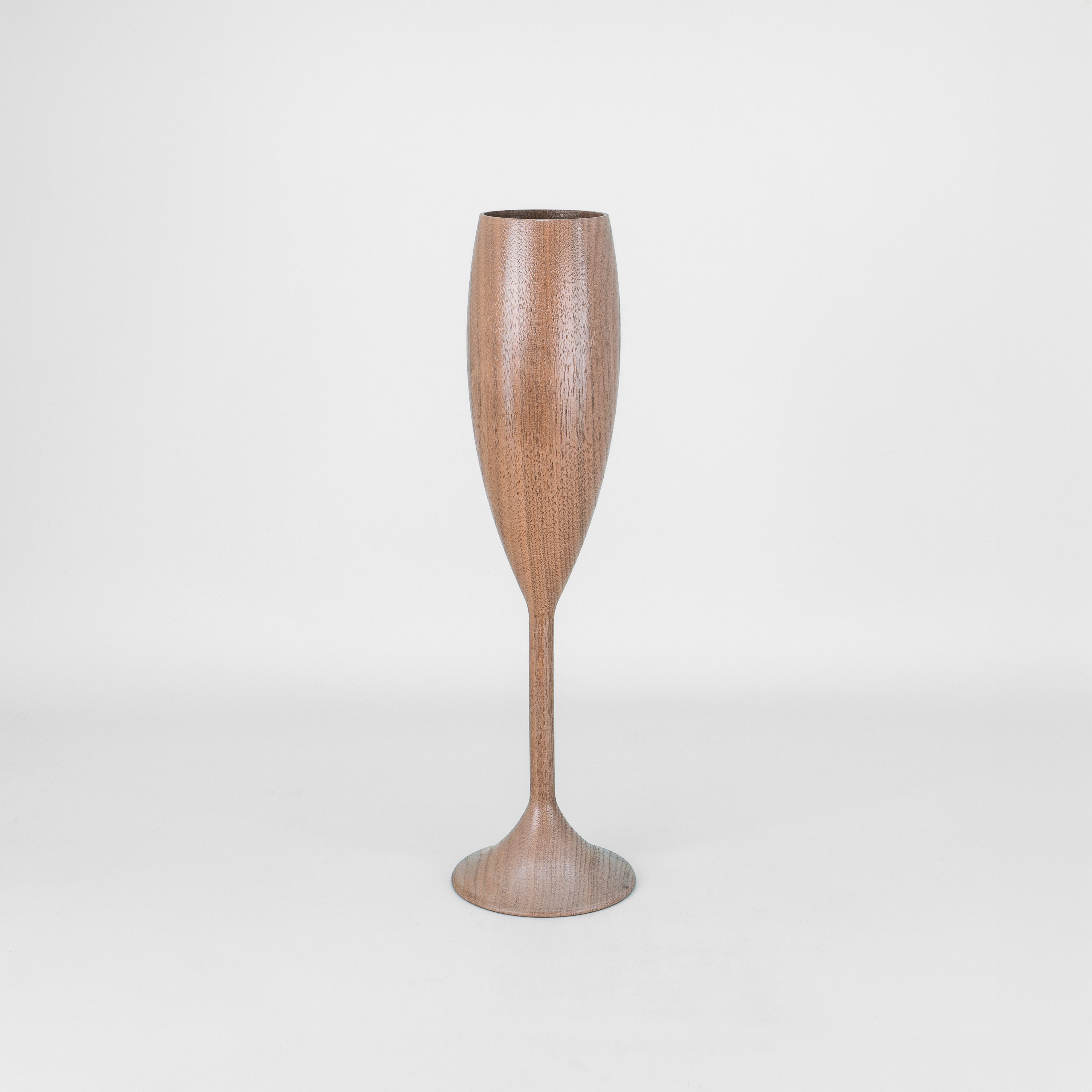 Classic Wooden Wine Flutes