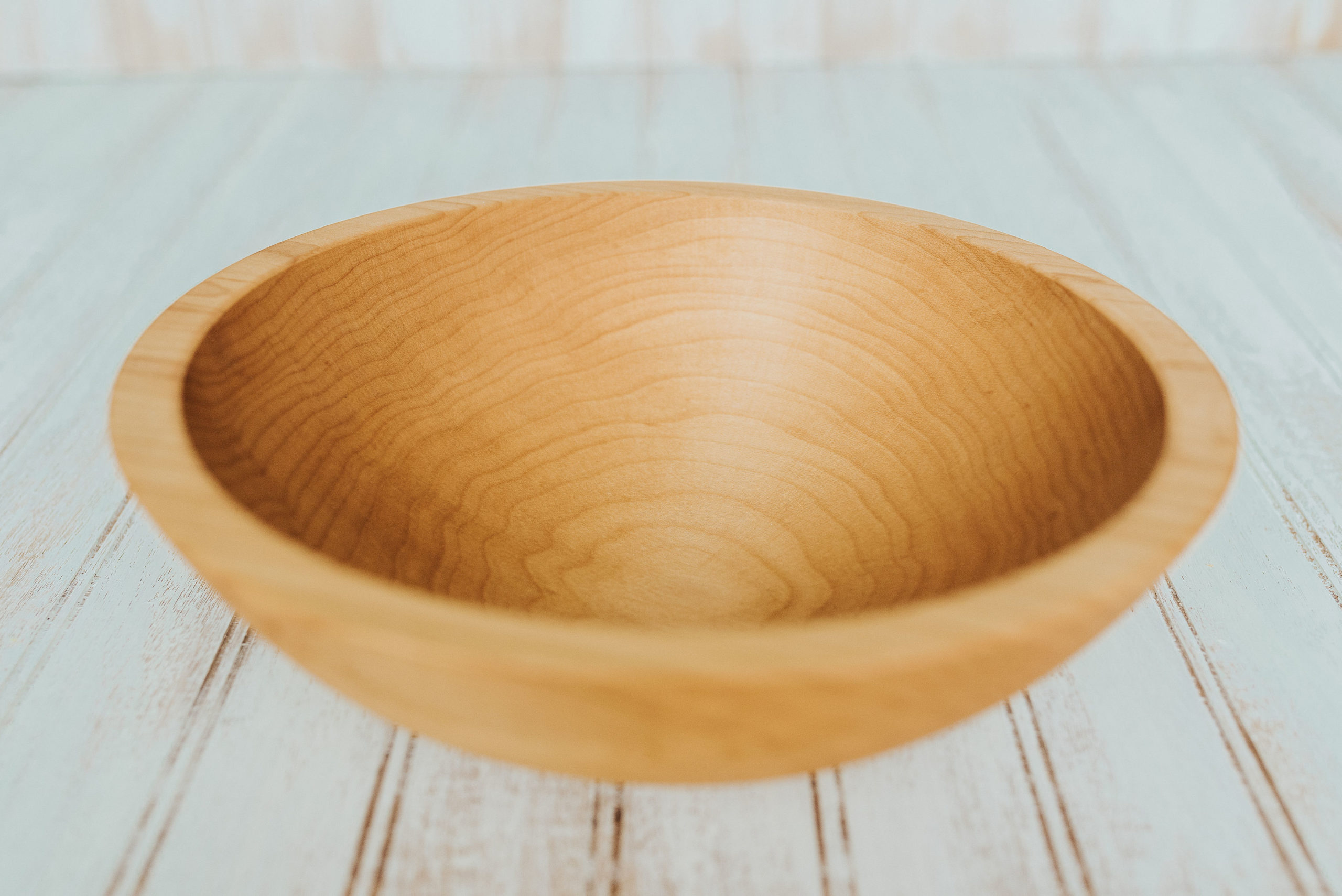 hard maple Wood bowl bubinga small