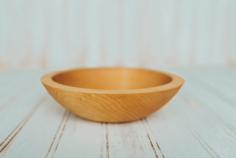 7-inch Maple small side salad bowl
