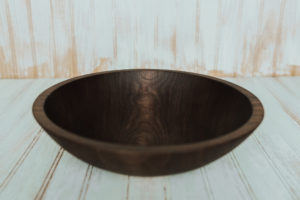 12 inch walnut bowl