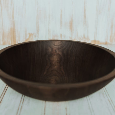 12 inch walnut bowl
