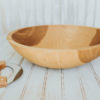  Hard Wood Chopping Bowl Set - 12 Inch Beechwood Bowl &  Mezzaluna (Ulu) Knife - Holland Bowl Mill : Tools & Home Improvement