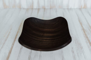 12-inch Walnut Four Corners Bowl